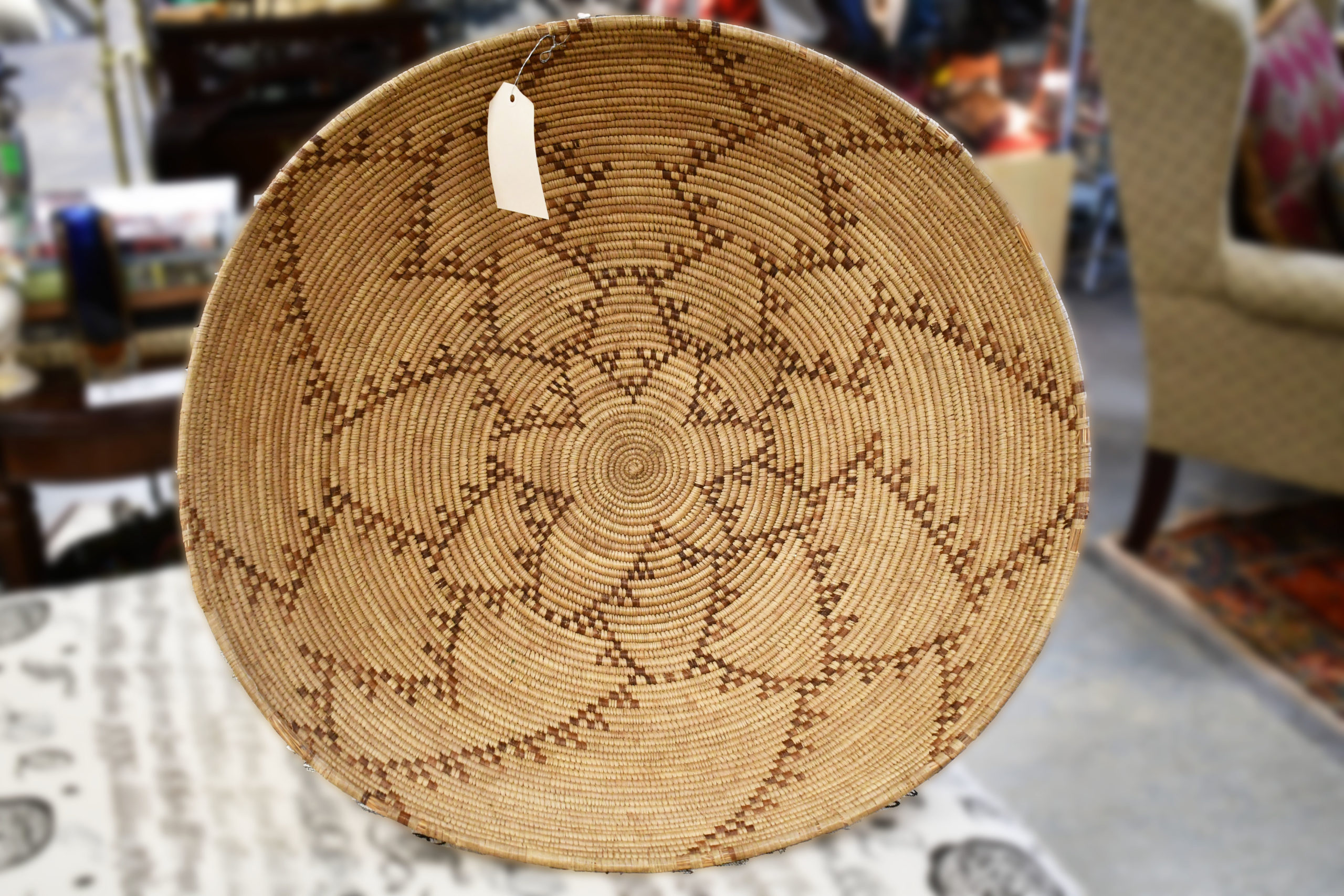 Handmade Large African Weave Artisan Basket (Brand New) - $35